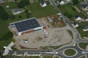 P1020547 2016 05 27 Rue De Kervily, Construction Intermarché